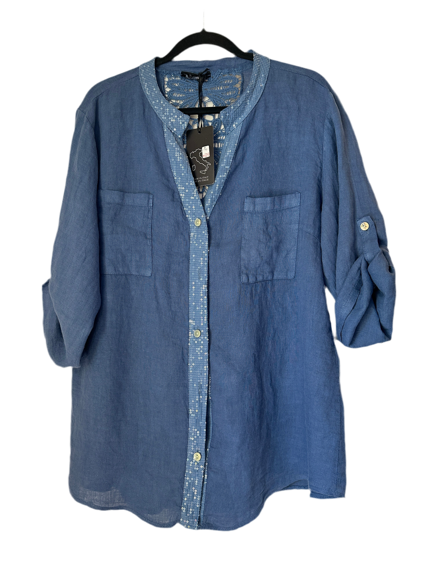 Bella Amore Laced Cardigan Shirt