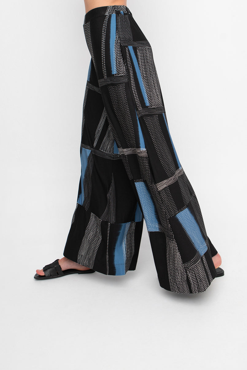 OZAI N KU Jersey loose wide leg pants