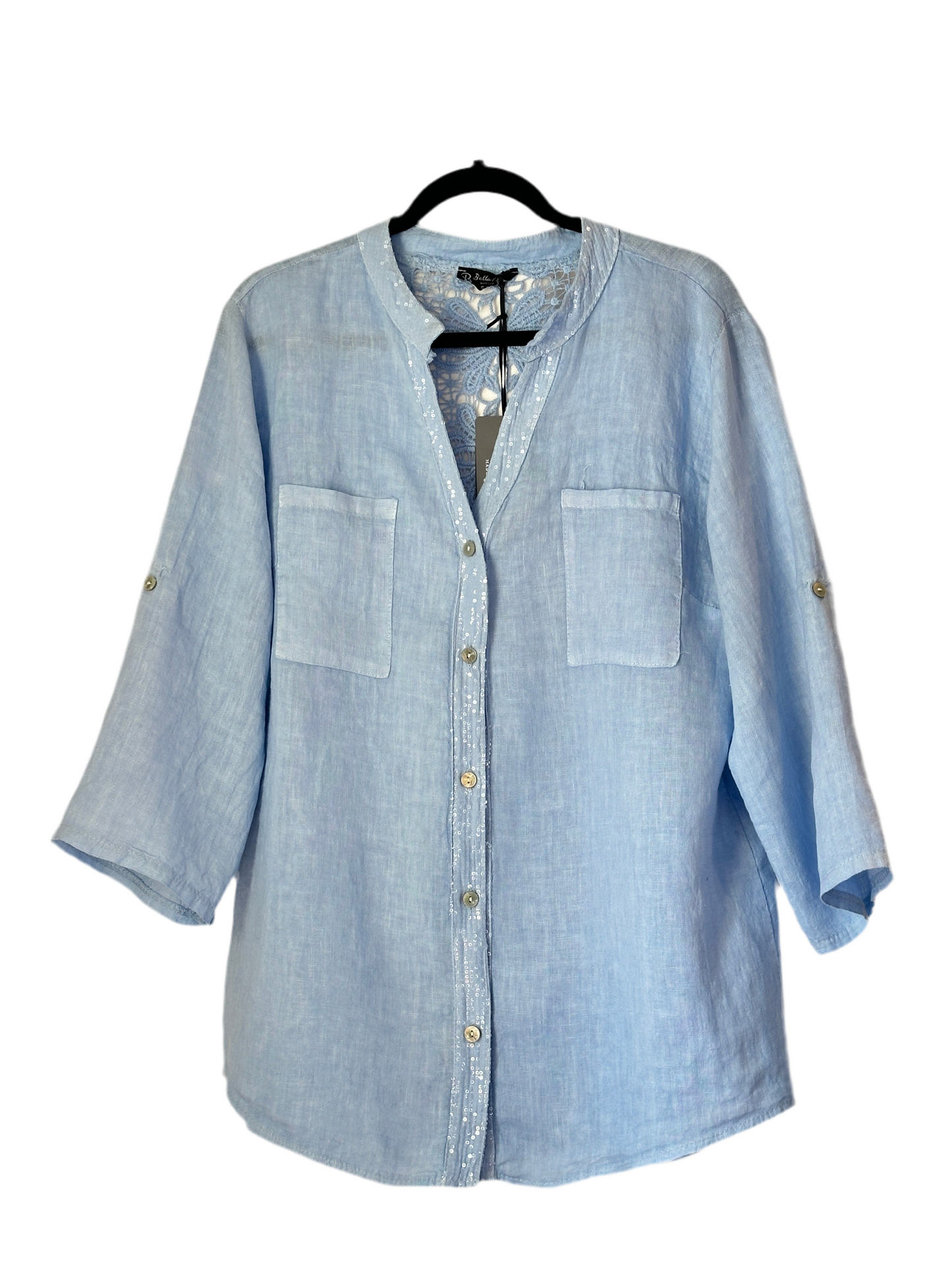 Bella Amore Laced Cardigan Shirt