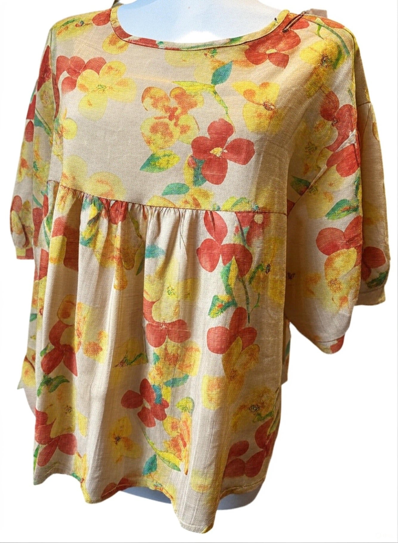 Flowery Blouse