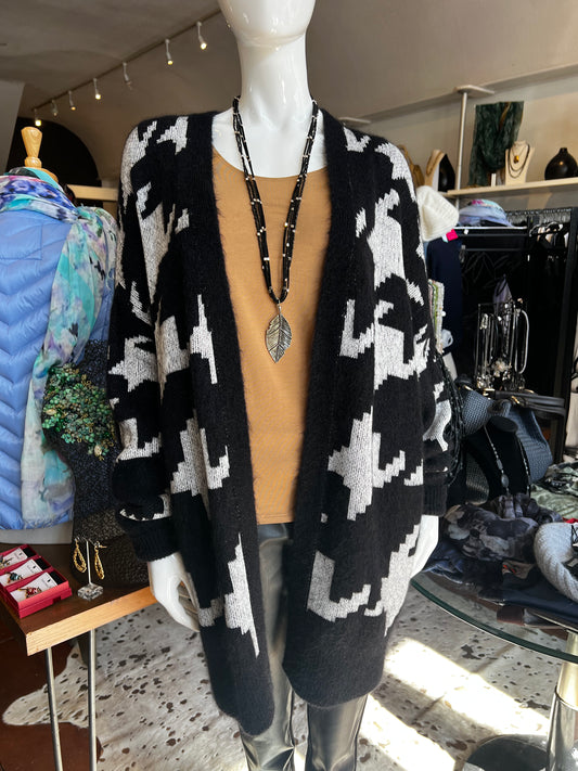 Sarah Pacini Long Cardigan