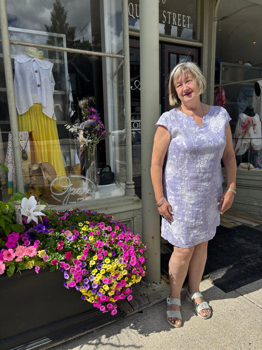 Italian linen dress