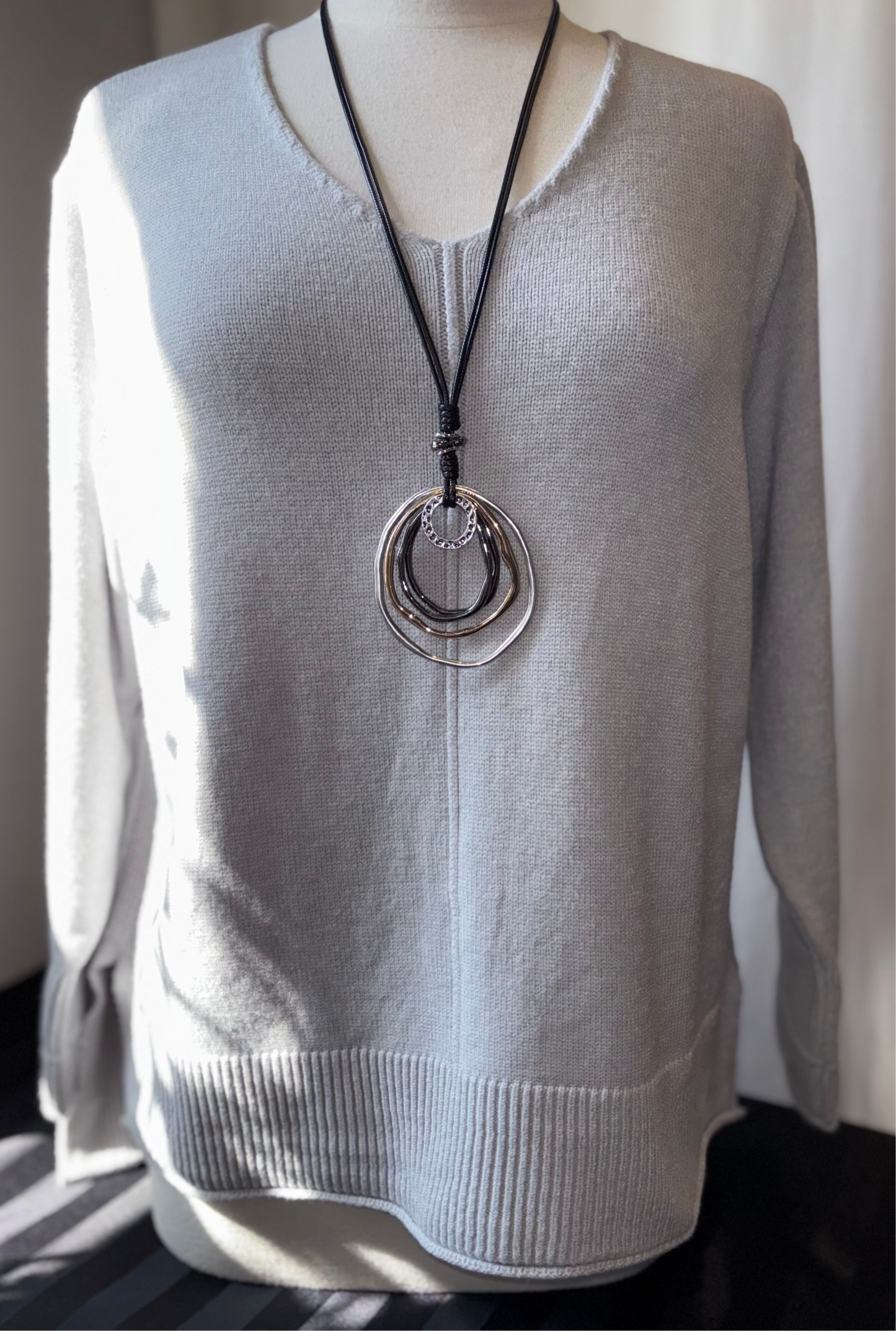 Grey Italian Sweater