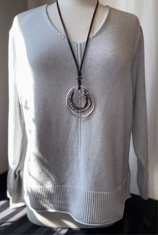 Grey Italian Sweater