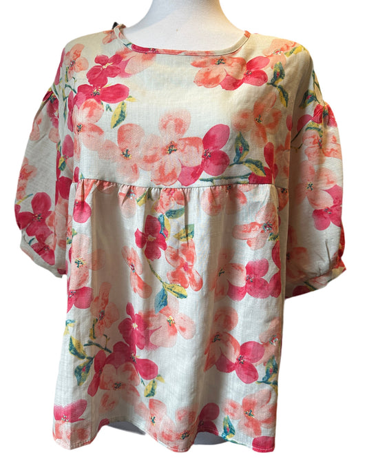 Flowery Blouse