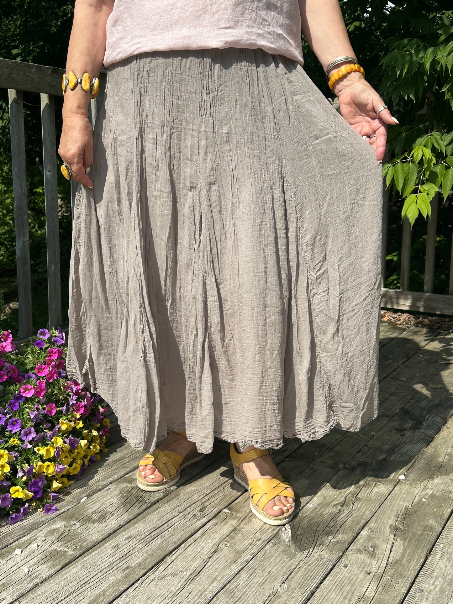 Italian Cotton Skirt